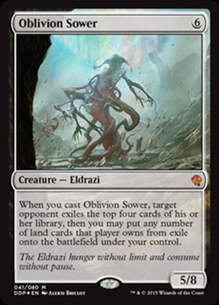 Oblivion Sower | Zendikar vs Eldrazi