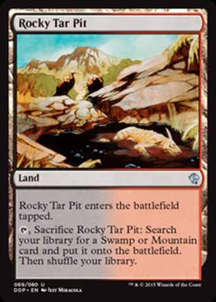 Rocky Tar Pit | Zendikar vs Eldrazi