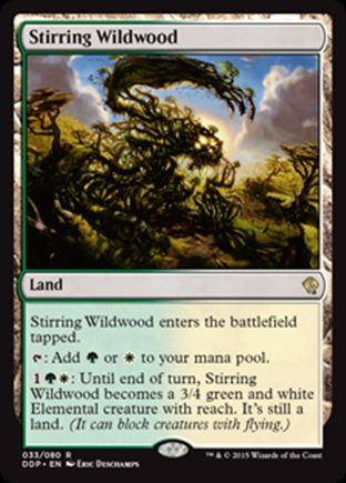 Stirring Wildwood | Zendikar vs Eldrazi