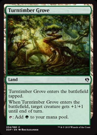 Turntimber Grove | Zendikar vs Eldrazi