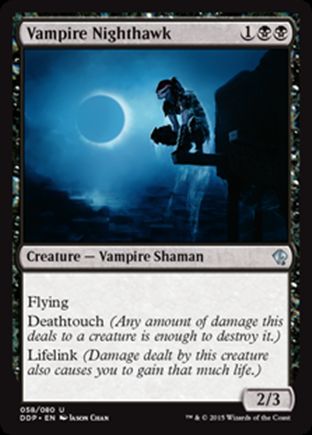 Vampire Nighthawk | Zendikar vs Eldrazi