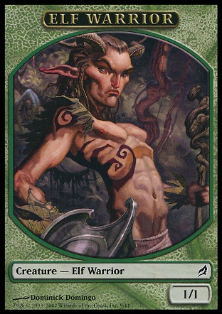 Elf Warrior token | Lorwyn