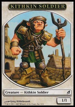 Kithkin Soldier token | Lorwyn