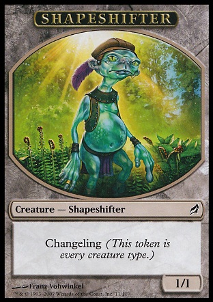 Shapeshifter token | Lorwyn