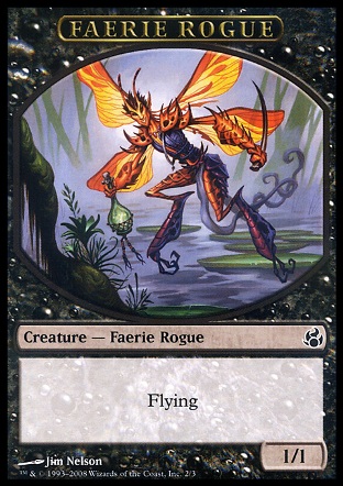 Faerie Rogue token | Morningtide