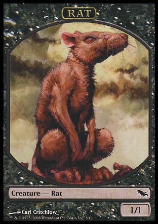 Rat token | Shadowmoor