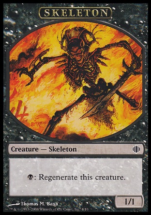 Skeleton token | Shards of Alara