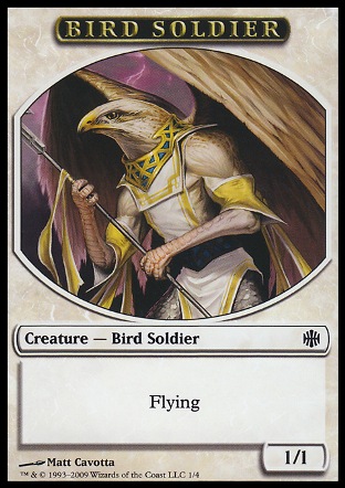 Bird Soldier token | Alara Reborn