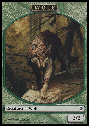 Wolf token | Zendikar