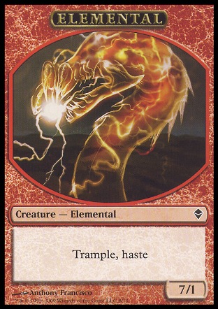 Elemental token | Zendikar