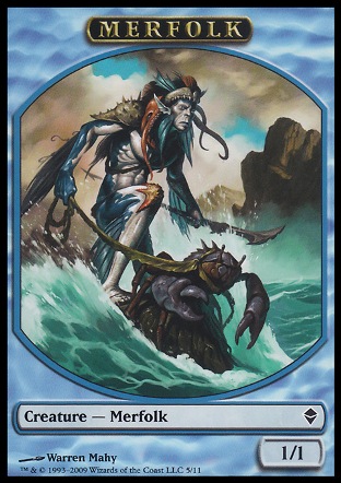 Merfolk token | Zendikar