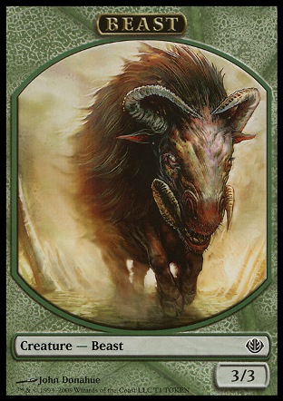 Beast token | Garruk vs Liliana