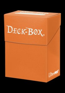 Deck Box Solid Orange