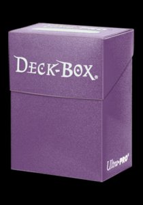 Deck Box Solid Purple