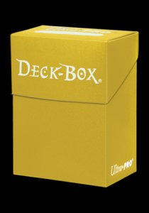 Deck Box Solid Yellow