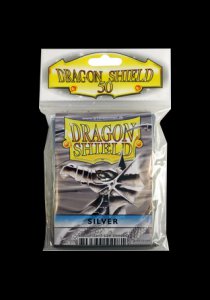 Sleeves Dragon Shield Silver (50)