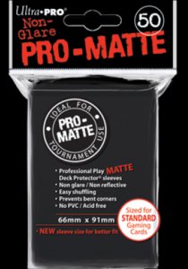 Sleeves Pro-Matte Black (50)