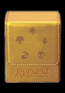 Deck Box Flip Mana Gold