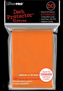 Sleeves standard Orange (50)