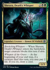 Shessra, Death’s Whisper