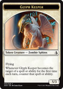 Glyph Keeper token