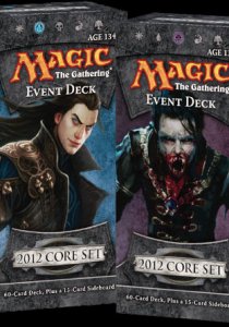 -M12- Magic 2012 set van 2 Event Decks