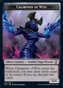 Champion of Wits token