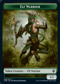 Elf Warrior token