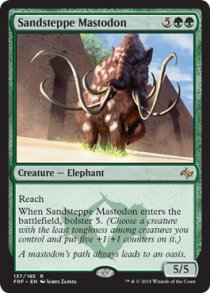 Sandsteppe Mastodon