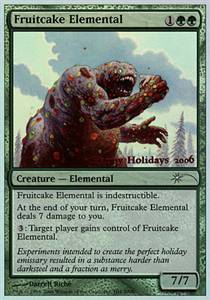 Fruitcake Elemental