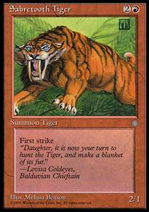 Sabretooth Tiger