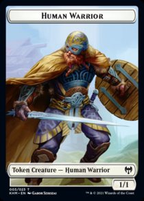Human Warrior token