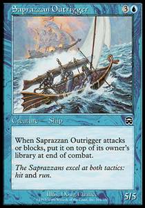 Saprazzan Outrigger