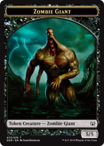 Zombie Giant token
