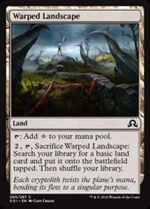 Warped Landscape