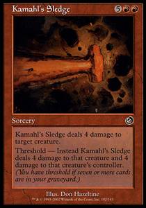 Kamahl’s Sledge