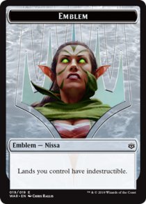 Nissa, Who Shakes the World emblem