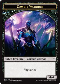 Zombie Warrior token