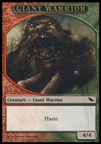 Giant Warrior token