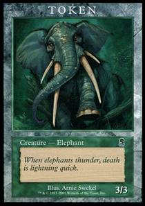 Elephant token