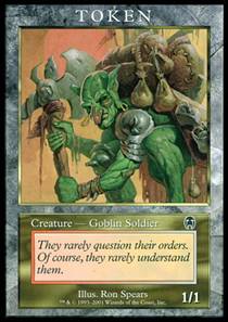 Goblin Soldier token