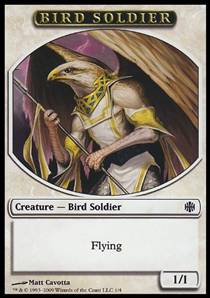 Bird Soldier token